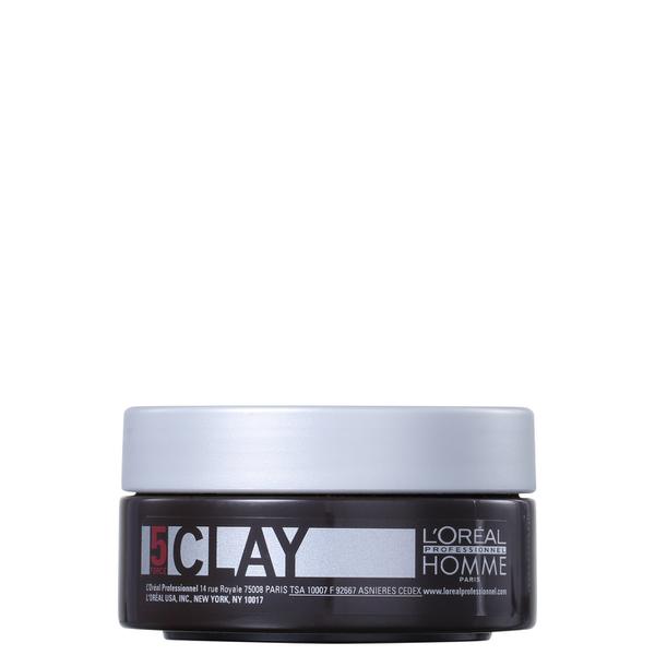 L'Oréal Professionnel Homme Clay Force 5 - Pasta Fixadora 50ml