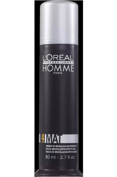 L'Oréal Professionnel Homme Mat Force 4 - Pasta Modeladora 80ml