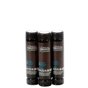 Loreal Profissional Homme Cover 5 Castanho 4 - Gel Colorante 3 X 50ml