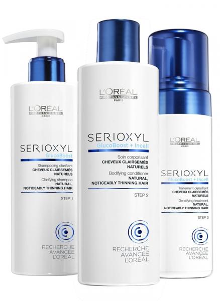LOréal Profissional Serioxyl Full Hair Kit 3 Produtos - Lóréal Profissional Serioxyl