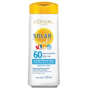 Loreal Protetor Solar Expertise Loção Kids Fps 60 - - 120ml