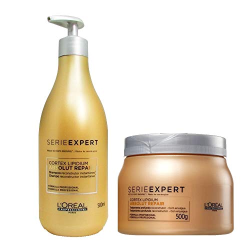 L'oréal Shampoo Cortex Lipidium 500ml Máscara Cortez Lipidium 500g