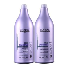 Loreal Shampoo e Condicionador Liss Unlimited 2X