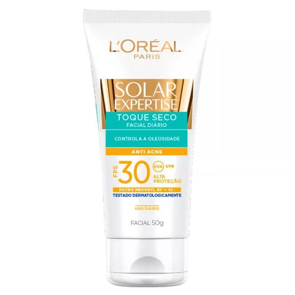 Loreal Solar Expetise Antiacne Toque Seco FPS30 50g