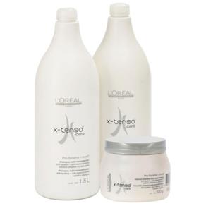 Loreal X-Tenso Care Kit Shampoo Condicionador e Máscara