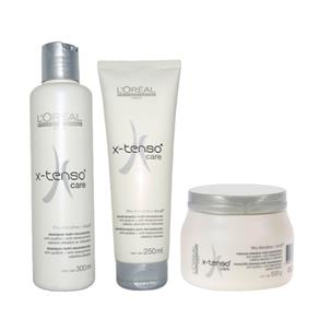 Loreal X-Tenso Care Kit Shampoo , Condicionador e Máscara