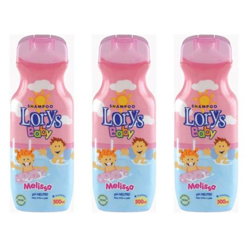 Lorys Baby Melissa Shampoo Infantil 500ml (kit C/03)
