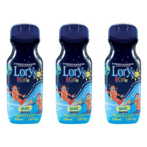 Lorys Kids Blue Condicionador Infantil 500ml (kit C/03)