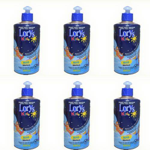 Lorys Kids Blue Creme P/ Pentear Infantil 300g (kit C/12)