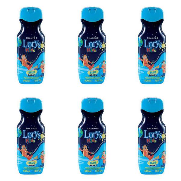 Lorys Kids Blue Shampoo 500ml (Kit C/06)