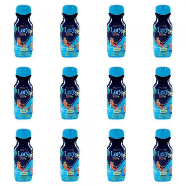 Lorys Kids Blue Shampoo 500ml (Kit C/12)