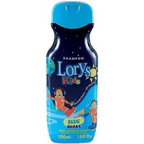 Lorys Kids Blue Shampoo 500ml - Kit com 03