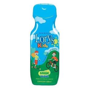Lorys Kids Green Shampoo 500ml - Kit com 12