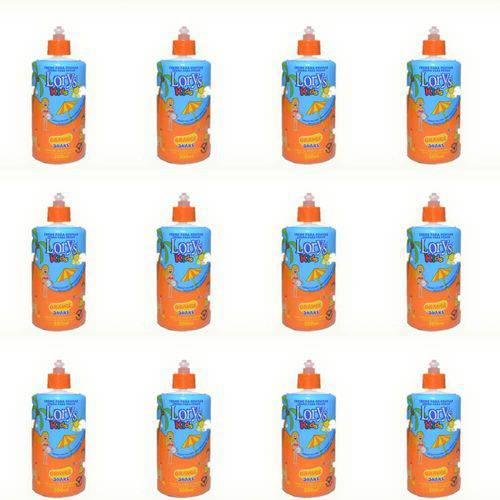 Lorys Kids Orange Creme P/ Pentear Infantil 300g (kit C/12)