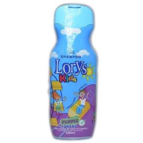Lorys Kids Purple Shake Shampoo 500ml - Kit com 03