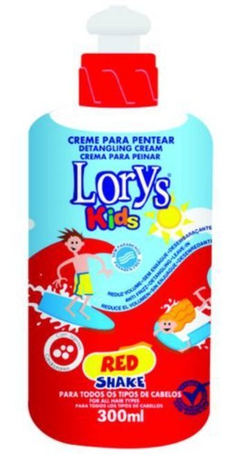 Lorys Kids Red Shake Creme para Pentear 300Ml | Produto Novo (Novo, Banho, Creme)