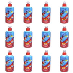 Lorys Kids Red Shake Creme para Pentear Infantil 300g - Kit com 12