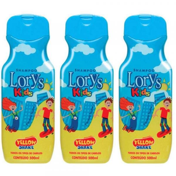 Lorys Kids Yellow Shampoo 500ml (Kit C/03)