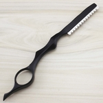 Salão afiado barbeiro lâmina de barbear lâminas de cabelo corte de cabelo fino afinamento aparar liga faca de barbear ferramenta de cabeleireiro