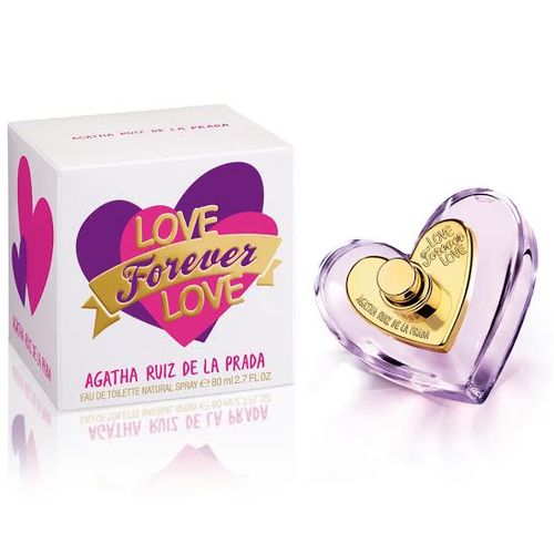 Love Forever Love Agatha Ruiz de La Prada Eau de Toilette Feminino 50 Ml