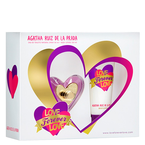 Love Forever Love Agatha Ruiz de La Prada - Feminino - Eau de Toilette - Perfume + Gel de Banho