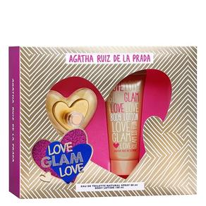 Love Glam Love Eau de Toilette Agatha Ruiz de La Prada - Kit Perfume Feminino + Loção Corporal Kit