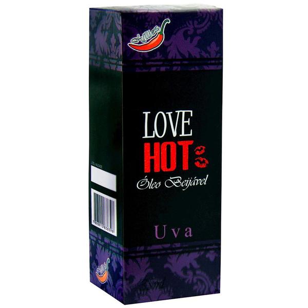 Love Hot Gel Comestível 35ml Chillies Uva