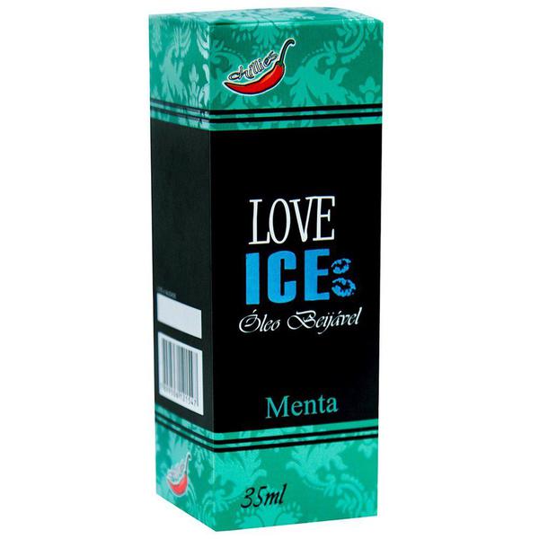 Love Ice Gel Comestível 35ml Chillies Menta