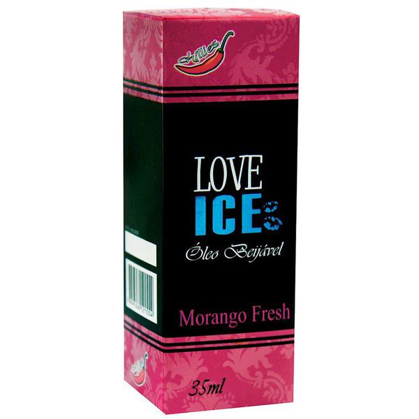 Love Ice Gel Comestível 35ml Chillies Morango