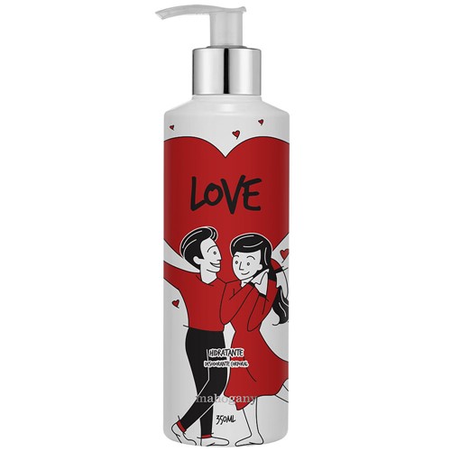 Love Namorados Hidratante Desodorante Corporal 350 Ml