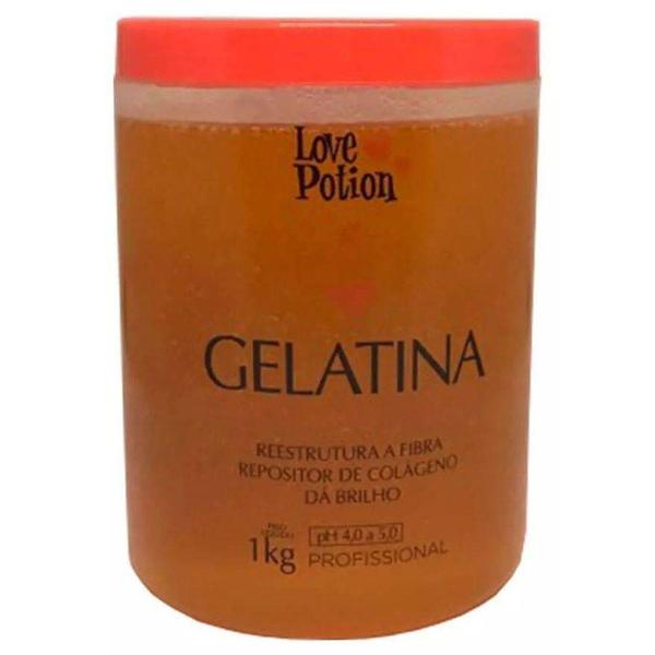 Love Potion Gelatina Capilar Máscara Hidratante 1kg - T
