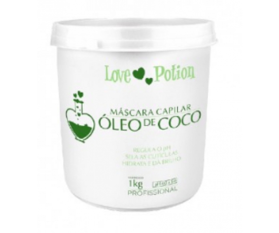 Love Potion - Máscara de Hidratação Óleo de Coco (1000g)