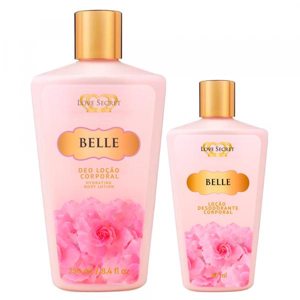 Love Secret Belle Kit - Loção Desodorante + Loção Desodorante