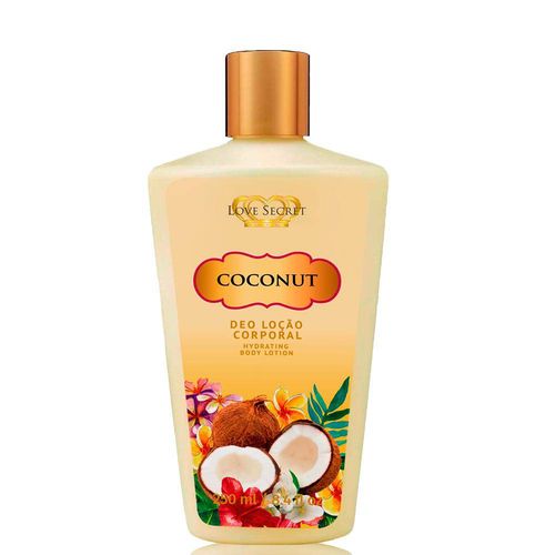Love Secret Loção Desodorante Corporal Coconut 250ml