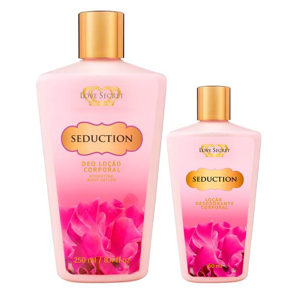 Love Secret Seduction Kit - Loção Desodorante + Loção Desodorante