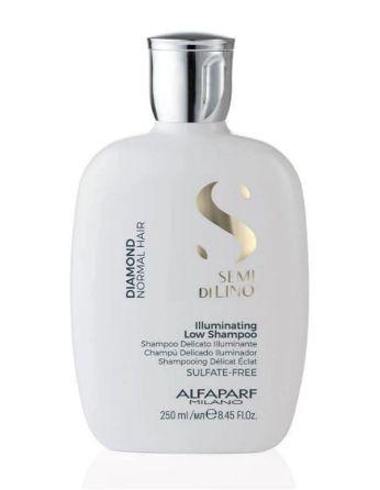 Low Shampoo Iluminador Semi Di Lino Diamond 250ml - Alfaparf