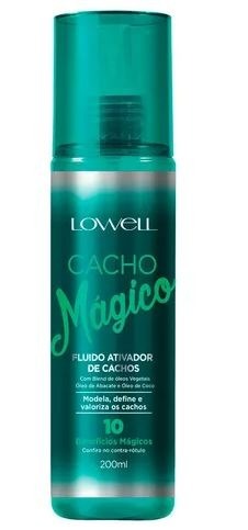 Lowell Cacho Mágico - Fluido Ativador de Cachos - 200ml