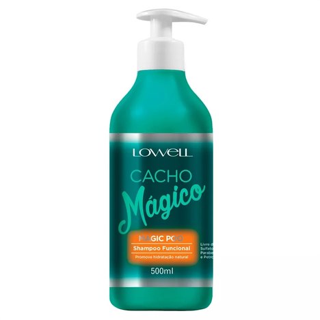 Lowell Cacho Mágico Magic Poo Shampoo Funcional 500Ml