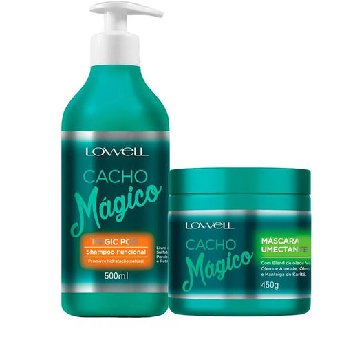Lowell Cacho Magico Shampoo + Mascara Umectante