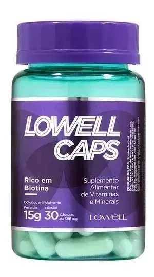 Lowell Caps 15g 30 Capsulas