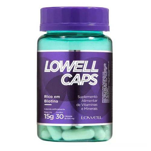 Lowell Caps com 30 Cápsulas