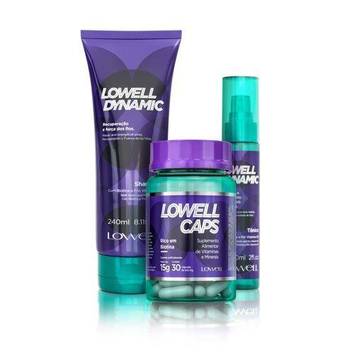Lowell Caps Shampoo Tônico Lowell Dynamic