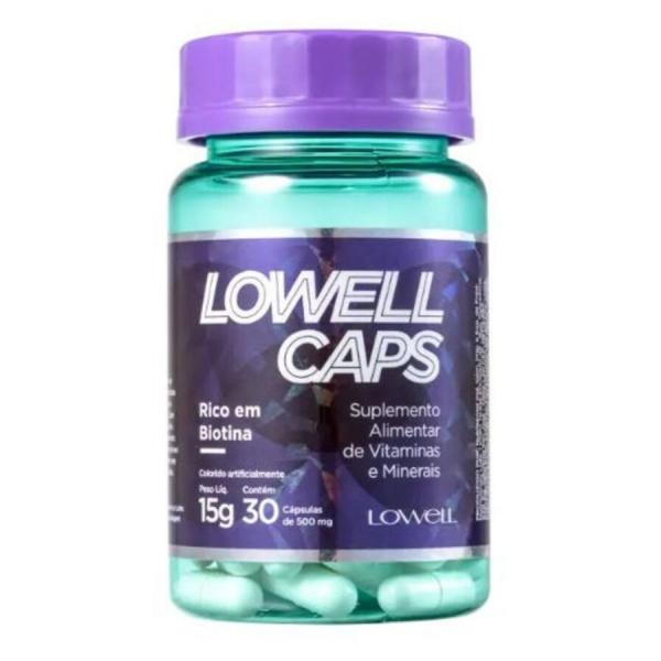 Lowell Caps - Suplemento Alimentar 30x500 Mg