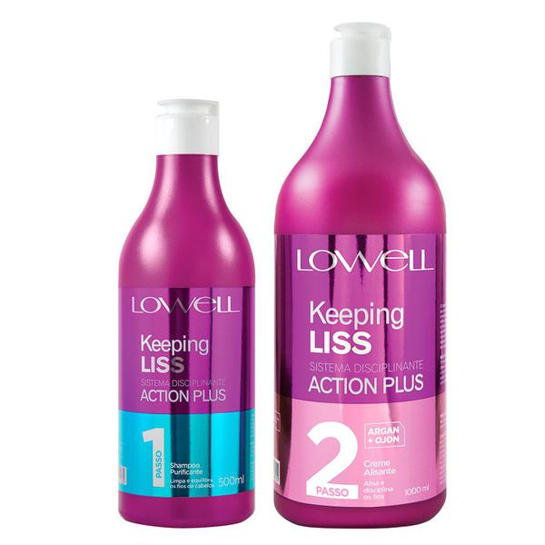 Lowell Keeping Liss Kit - Shampoo + Creme Alisante
