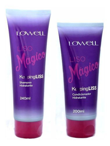 Lowell Kit Liso Magico Keeping Liss Shamp 240ml + Cond 200ml
