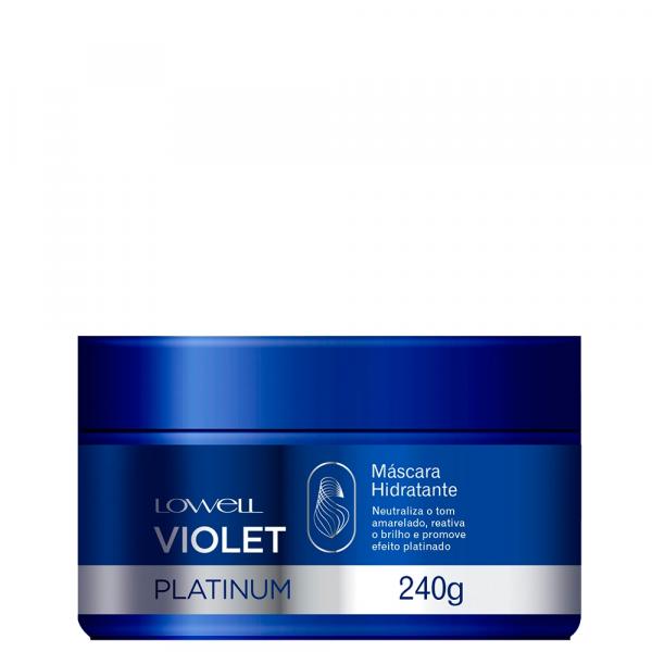 Lowell Kit Violet Platinum Shampoo e Máscara 2x240ml