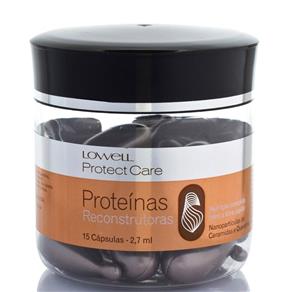Lowell Protect Care Cápsulas Proteínas Reconstrutoras 15 Unid. - 2,7ml