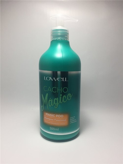 Lowell Shampoo Funcional Magic Poo Cacho Mágico 500Ml