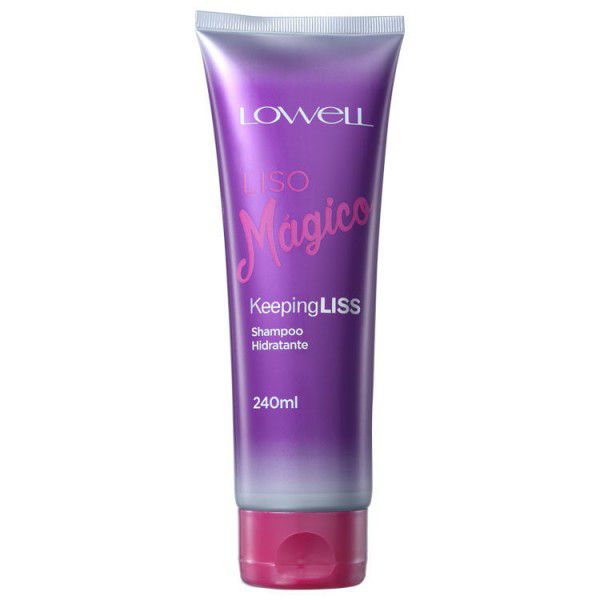 Lowell Shampoo Liso Mágico Keeping Liss Hidratante - 240ml
