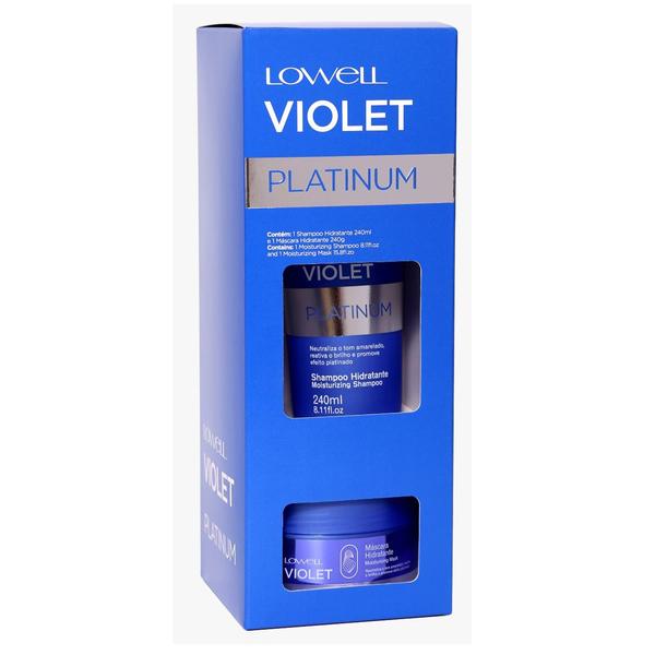 Lowell Violet Platinum Home Care Kit - Shampoo + Máscara